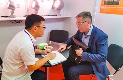 Ourijie was unveiled at the Russia international lighting exhibition 2019