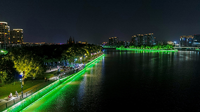 Six banks of the three rivers in Ningbo
